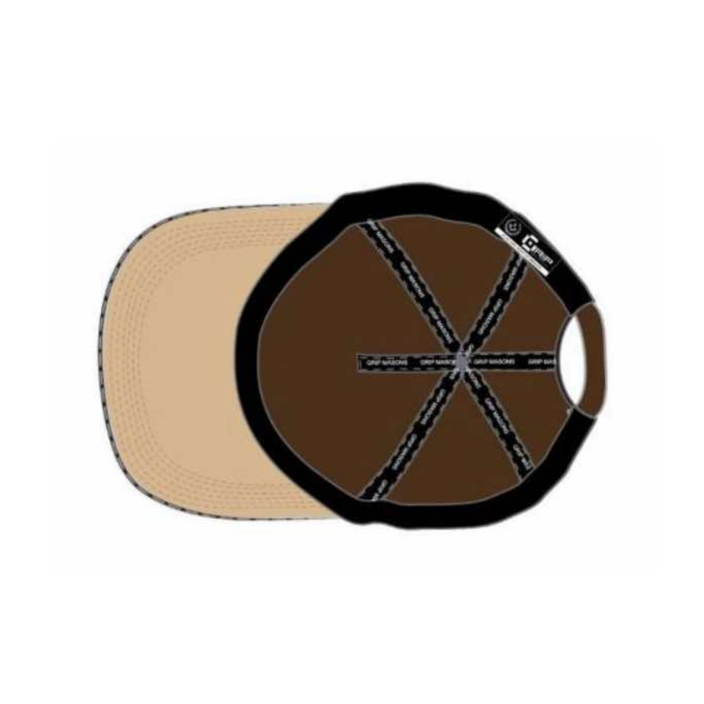 Grip Mason Walnut Cap (Rubber)