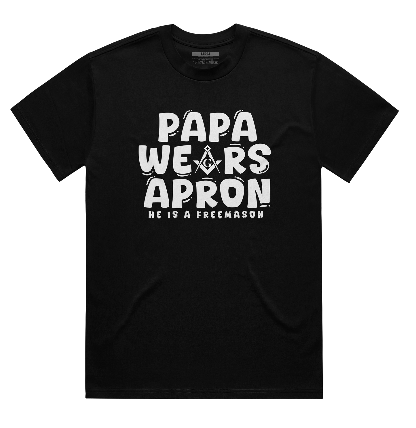 Papa Apron Shirt