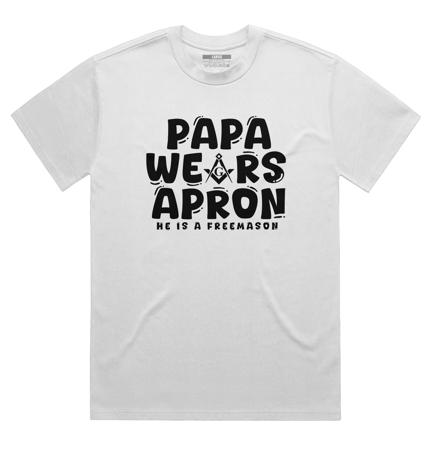 Papa Apron Shirt