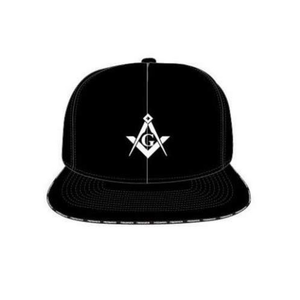 Grip Mason Black FLATBRIM Cap (Embroidered)