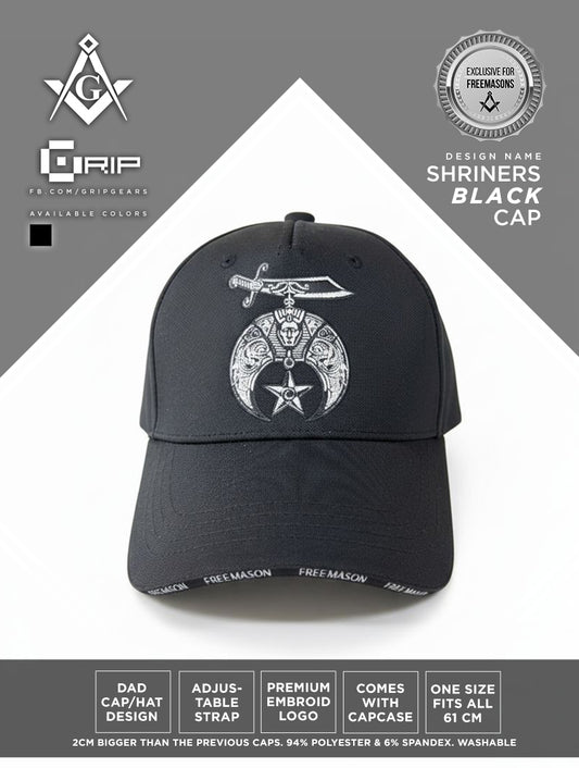 Grip Shriners Cap (Embroidered)