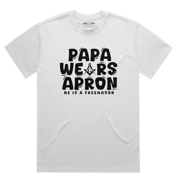 Papa Apron Shirt
