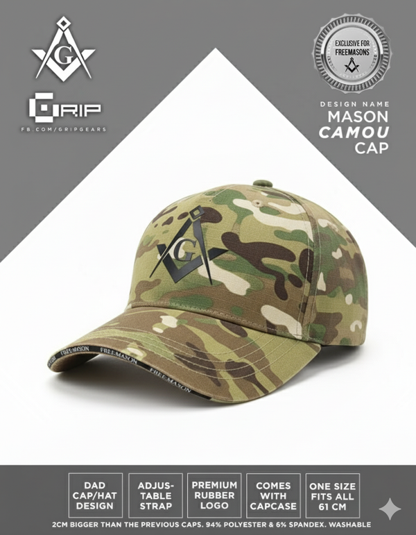 Grip Mason Camouflage Cap (Rubber) alternate