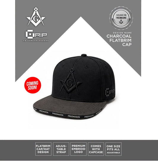 Charcoal Flatbrim Cap