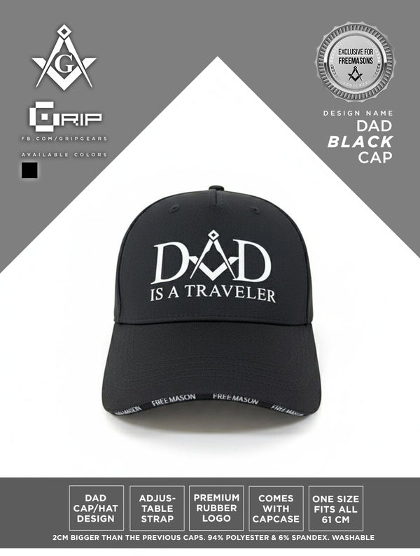 Grip Dad is a Traveler Cap (Rubber)